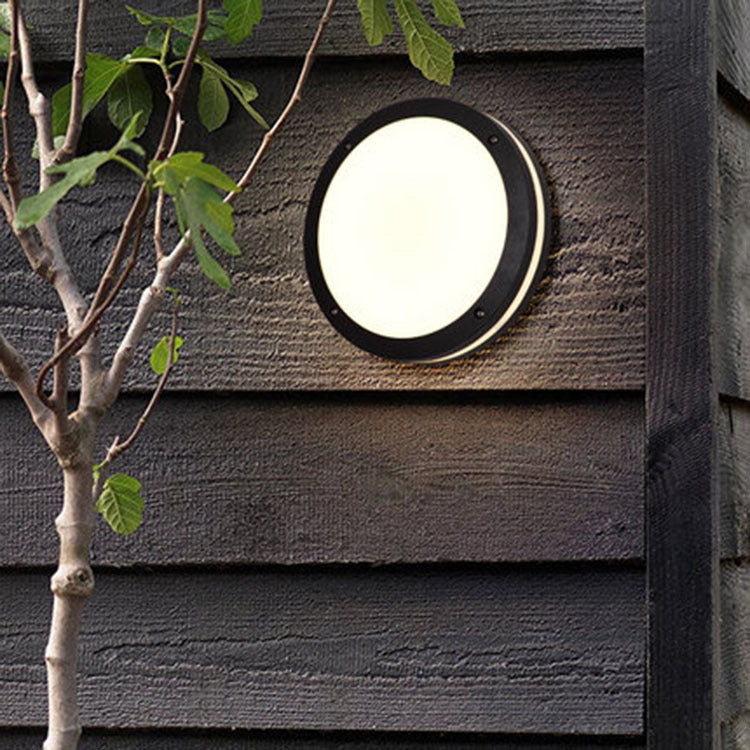 Aluminum Acrylic Circle Round Outdoor Light