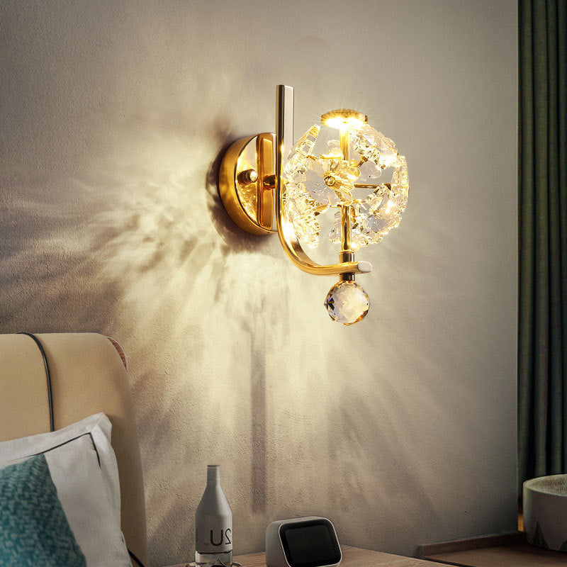 Metal Iron Stainless Steel Wall Lamp