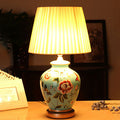Bird Vase Ceramic Fabric Table Lamp
