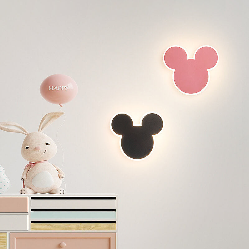 Cartoon Mouse Rabbit Wall Lamp