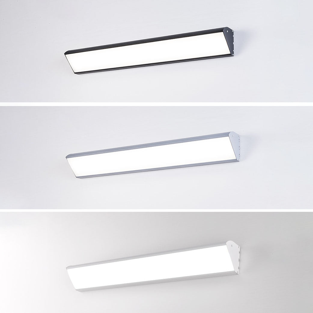 Rectangular Aluminum PC Patio Outdoor Light