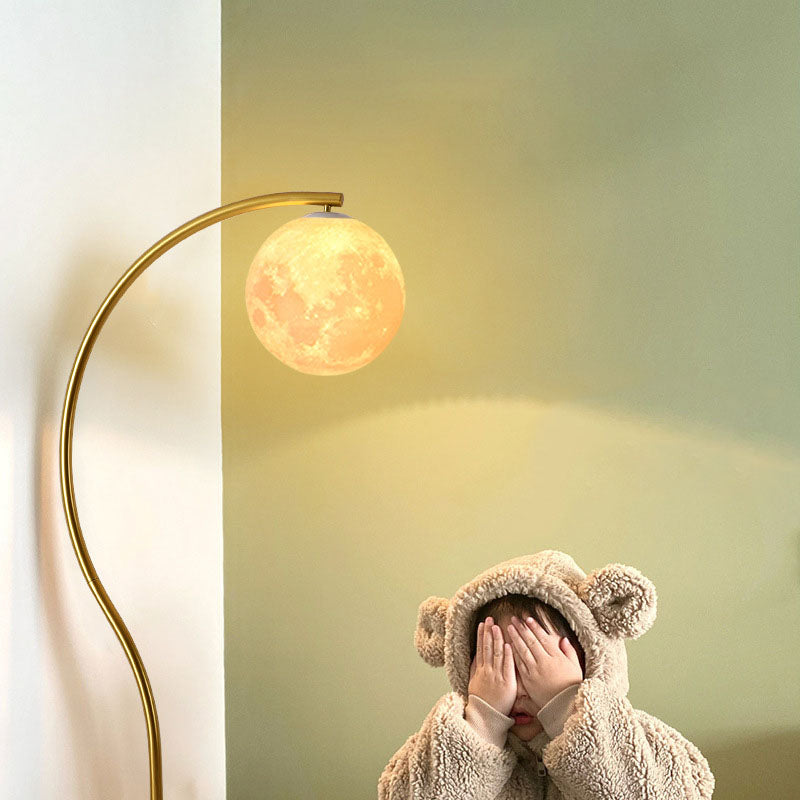 Iron Marble Floor Lamp