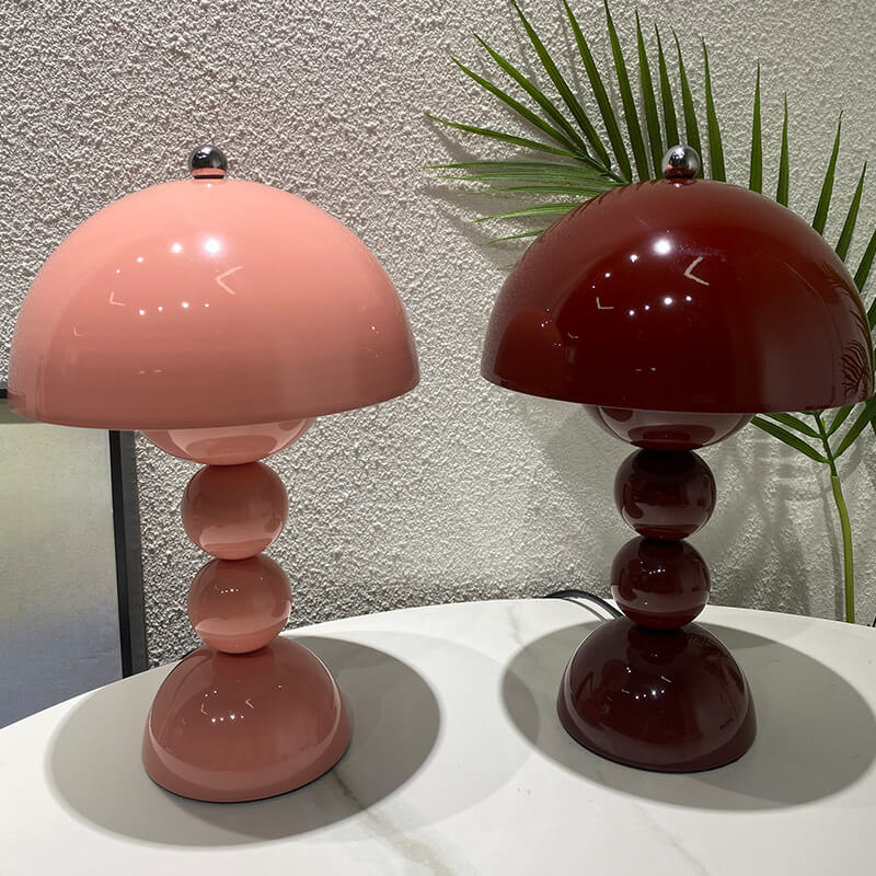 Mushroom Round Pod Table Lamp
