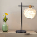 Feather Fishing Rod Table Lamp