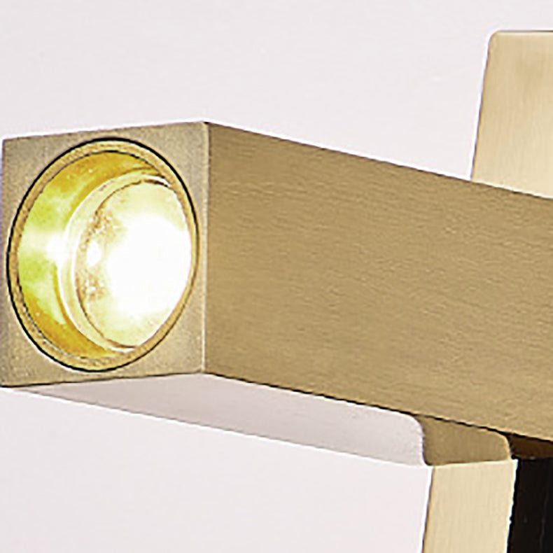 Rectangular Recessed Aluminum Wall Lamp