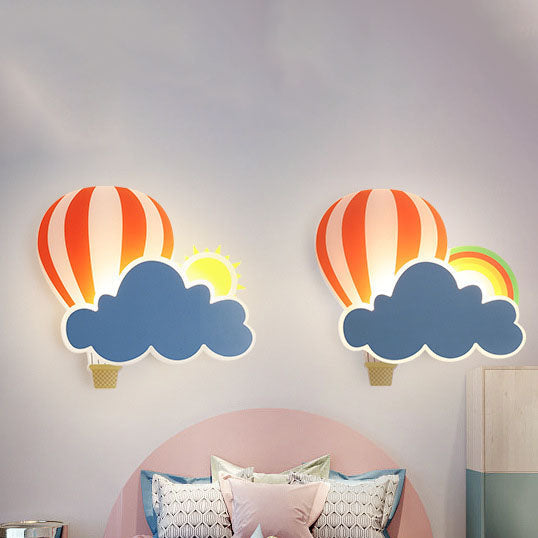 Kids Hot Air Balloon Wall Lamp
