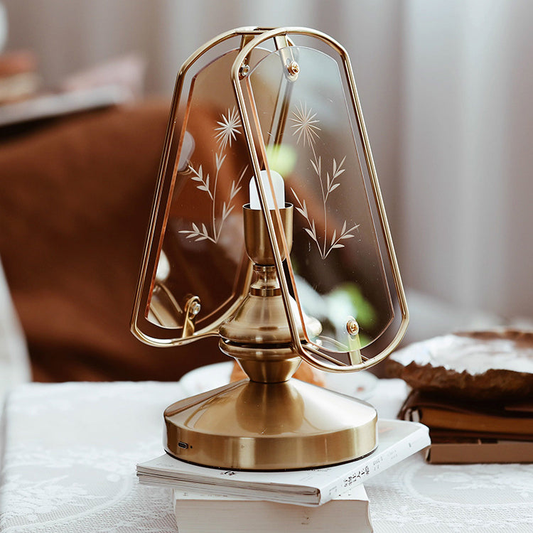Screen Acrylic Iron Bedroom Table Lamp