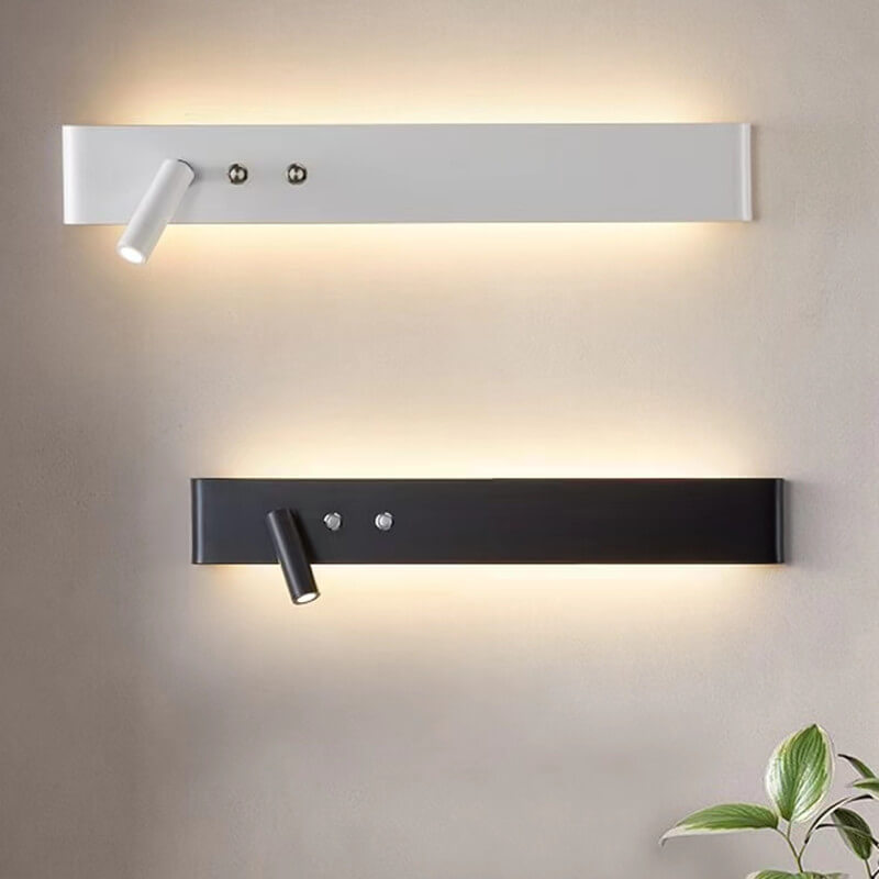 Rectangular Aluminum Iron Wall Lamp