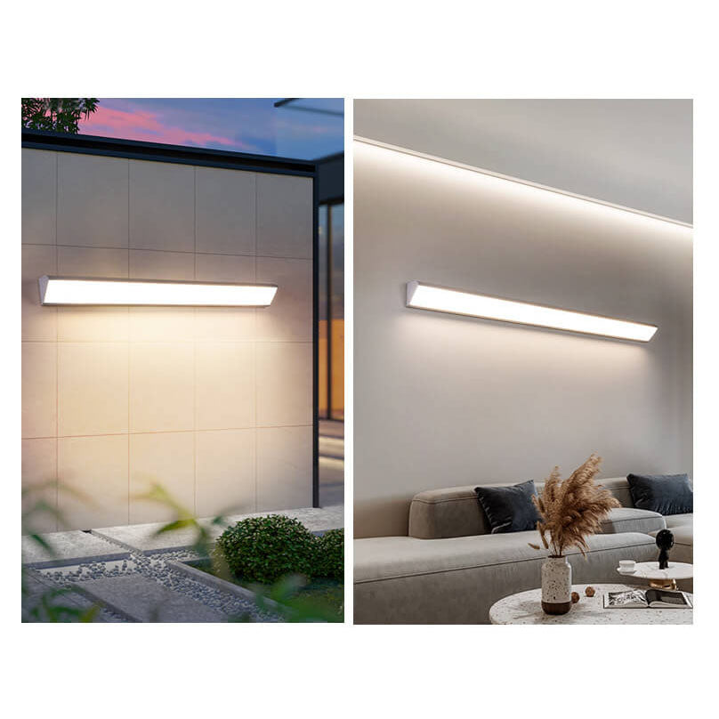 Aluminum Acrylic Long Indoor Outdoor Light
