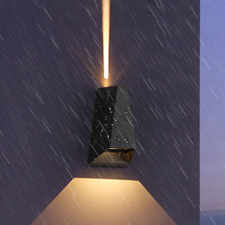 Trapezoidal Aluminum Patio Outdoor Light