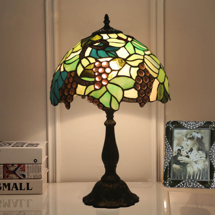 Fruit Stained Glass Table Lamp