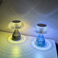 Acrylic Crystal Jellyfish Table Lamp