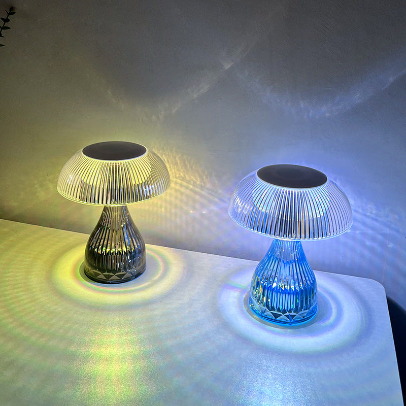 Acrylic Crystal Jellyfish Table Lamp