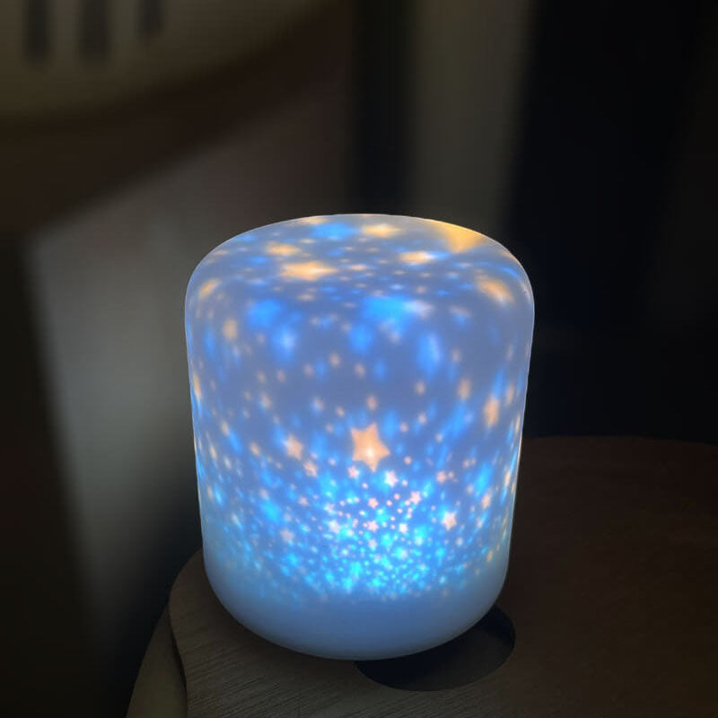 Starry Silicone Charging Night Table Lamp