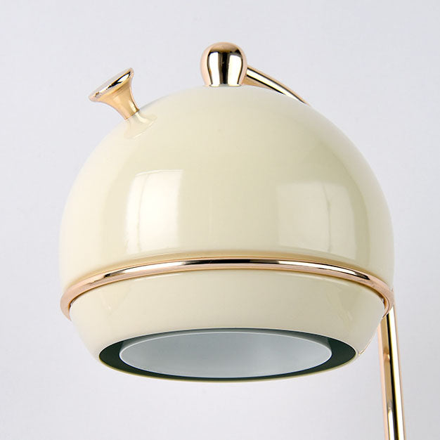 Iron Hemisphere Melting Wax Table Lamp