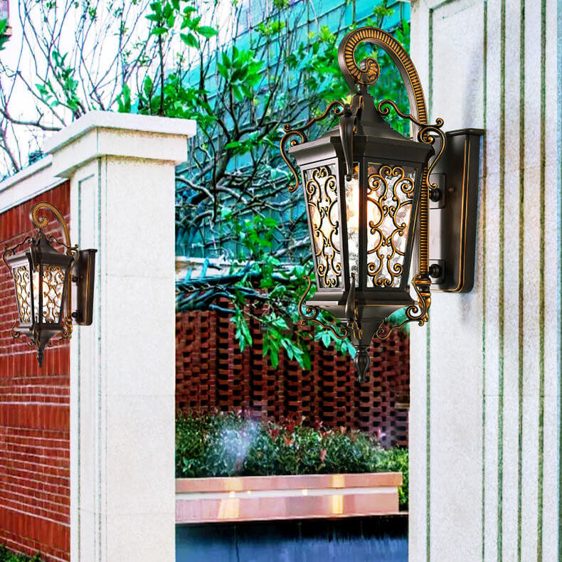Iron Indoor Outdoor Light