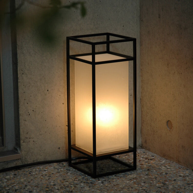 Japanese Tatami Rectangular Iron Floor Lamp