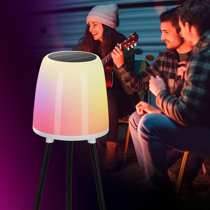 Tripod Round Iron ABS Floor Lamp