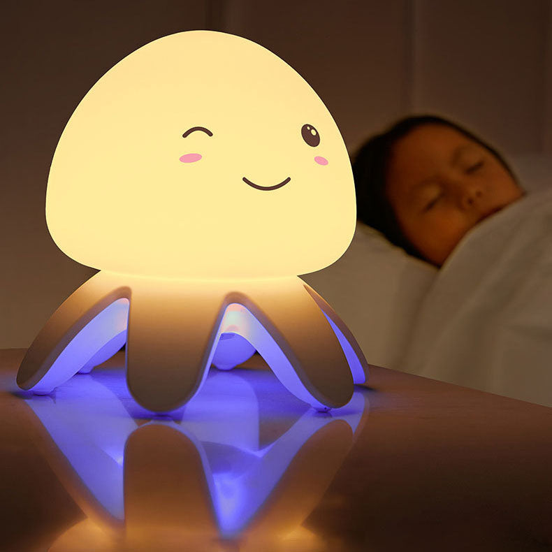 Silicone Jellyfish Music Rechargeable Table Lamp