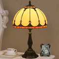 Stained Glass Mediterranean Dome Table Lamp
