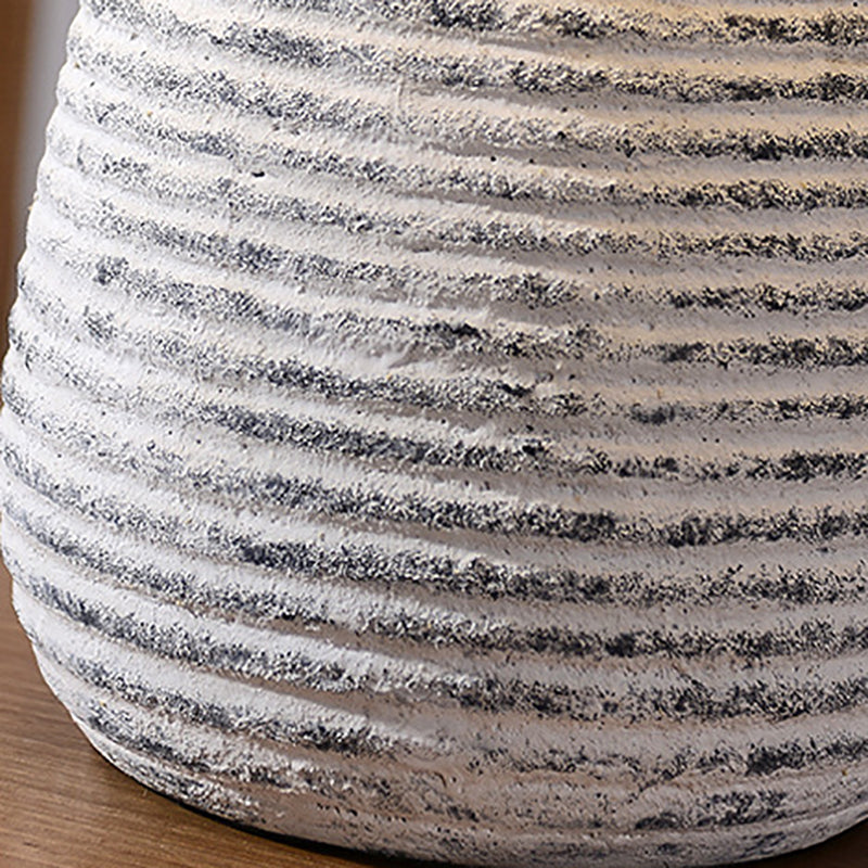 Ceramic Jar Linen Fabric Table Lamp