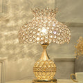 Crystal Cone Geometry Table Lamp