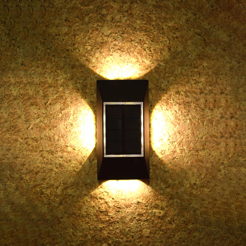 Sensor Rectangle ABS Plastic Outdoor Light