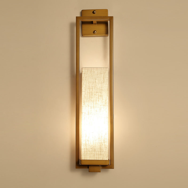 Classical Iron Cloth Wall Lamp