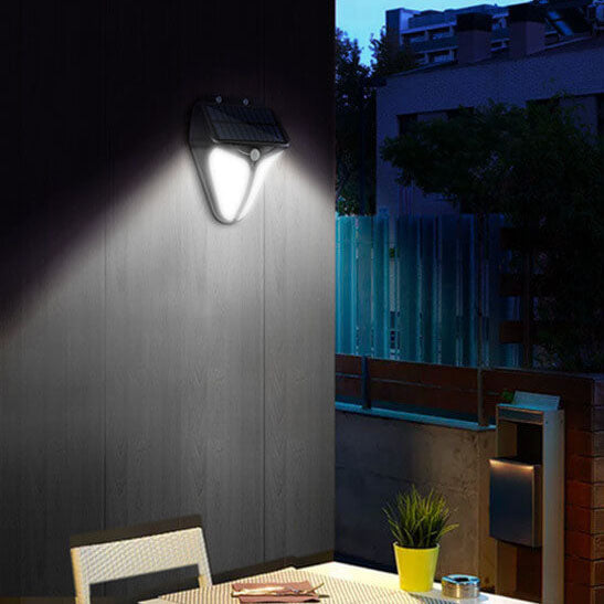 Intelligent Triangle Body Sensor Outdoor Light