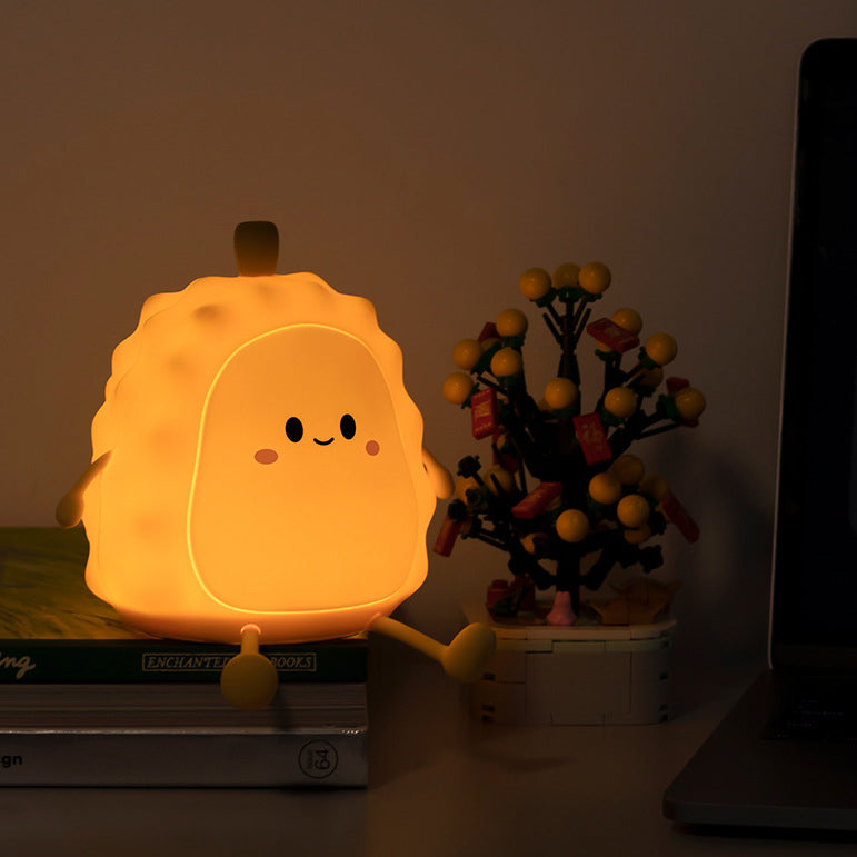 Silicone Cartoon Fruit Charging Table Lamp