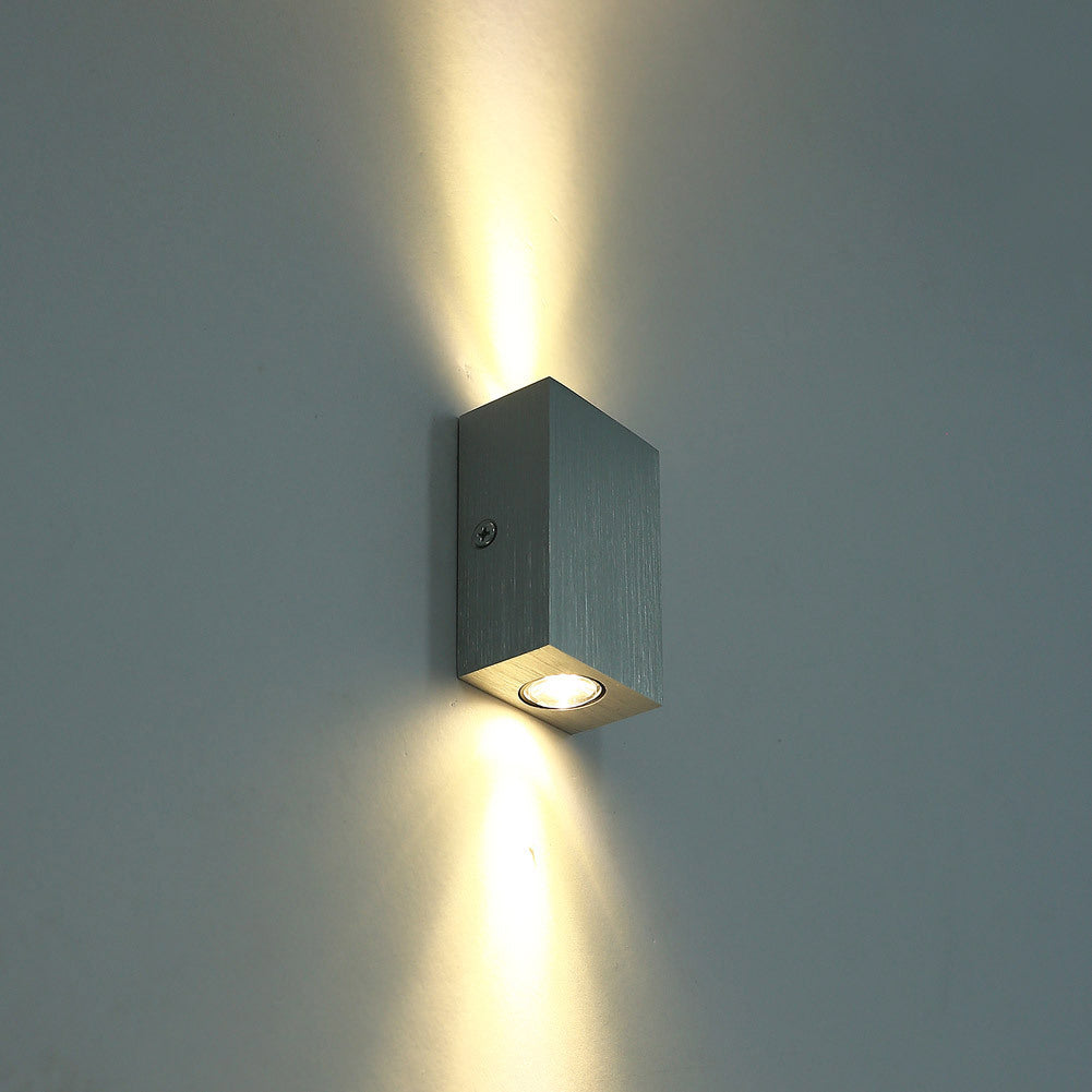 Aluminum Cubic Patio Outdoor Light