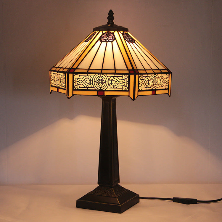 Alloy Glass Table Lamp
