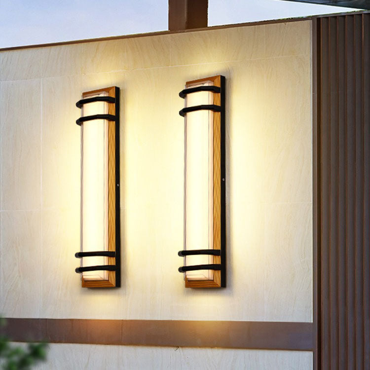 Aluminum Cubic Acrylic Garden Outdoor Light