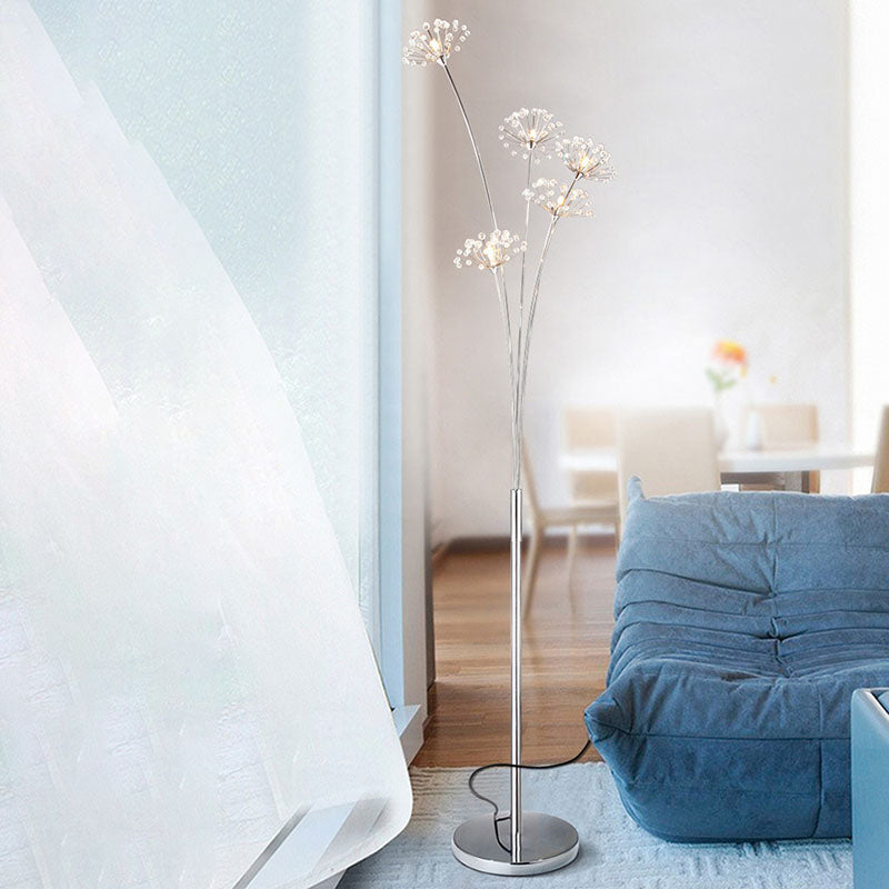 Dandelion Iron 3/5 Living Floor Lamp