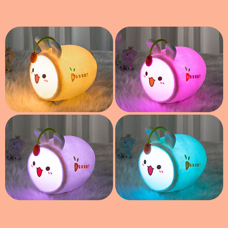 Plush Doll Rabbit Colorful Table Lamp