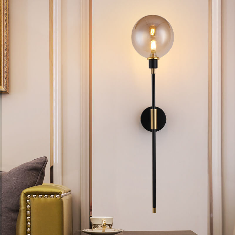Magic Bean Glass Long Wall Lamp