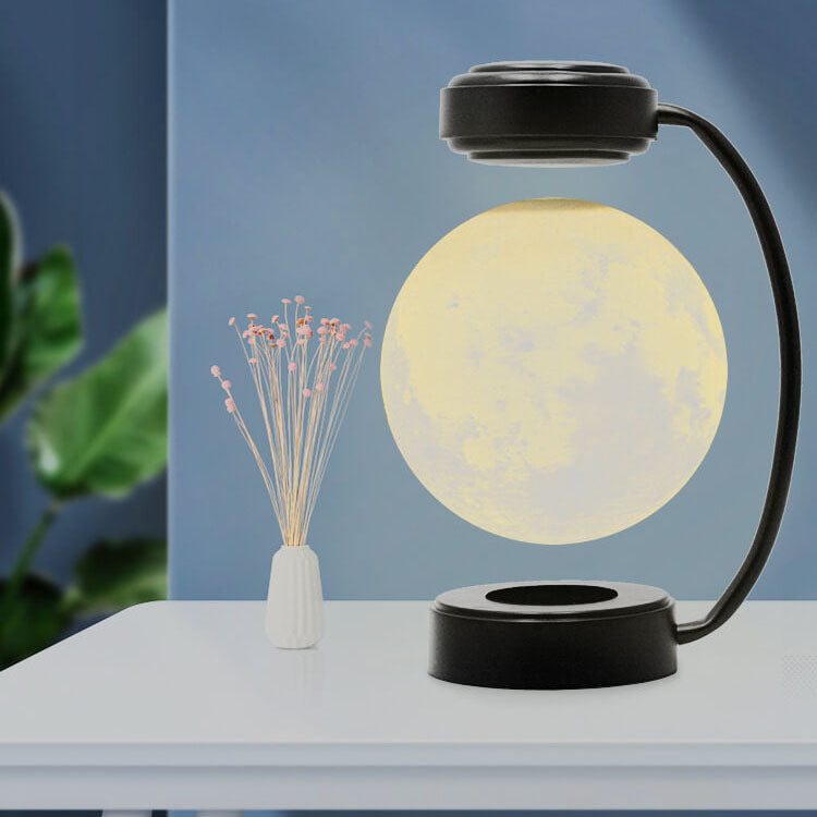 Magnetic Levitation Moon Decorative Table Lamp