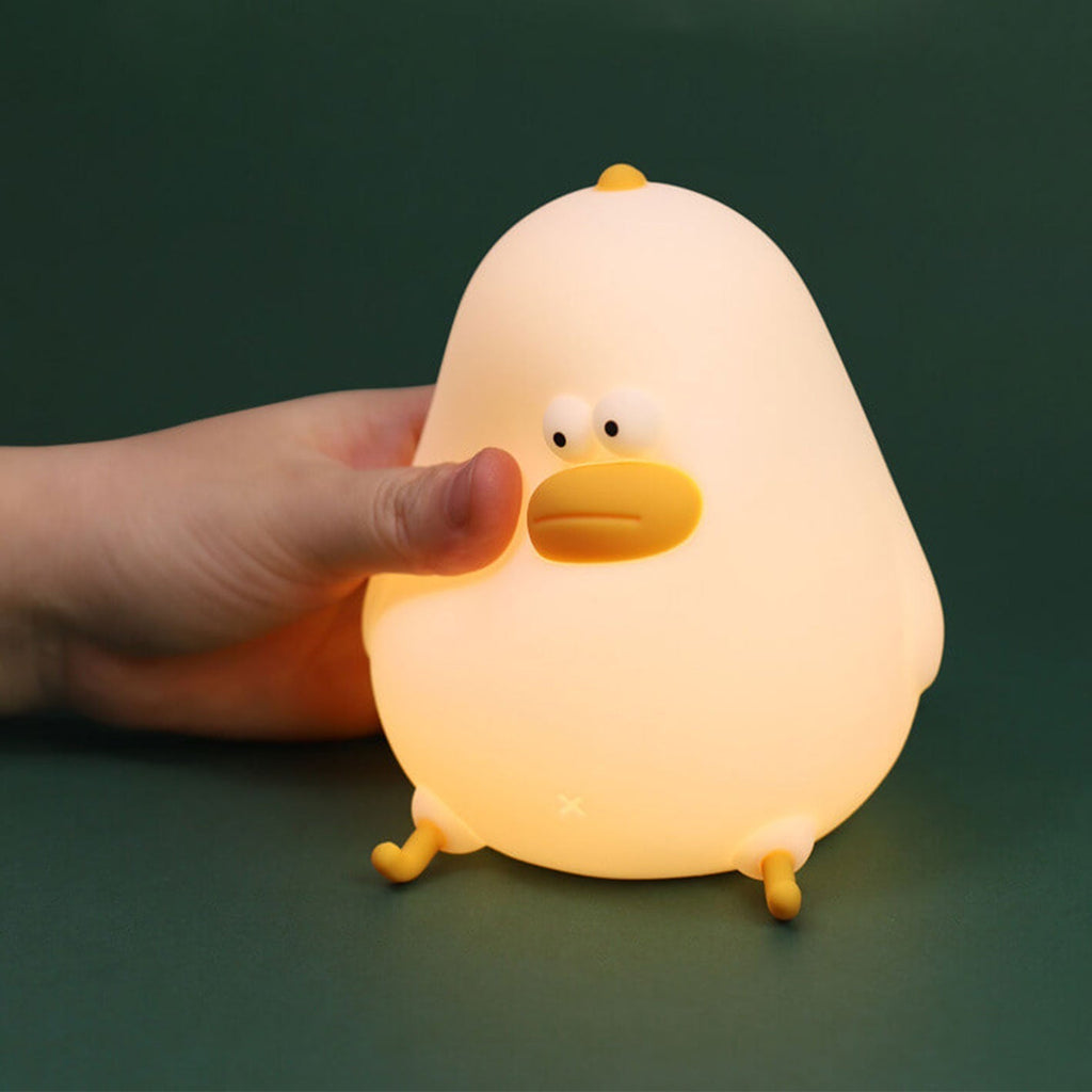 Cartoon Silicone Chick Night Table Lamp