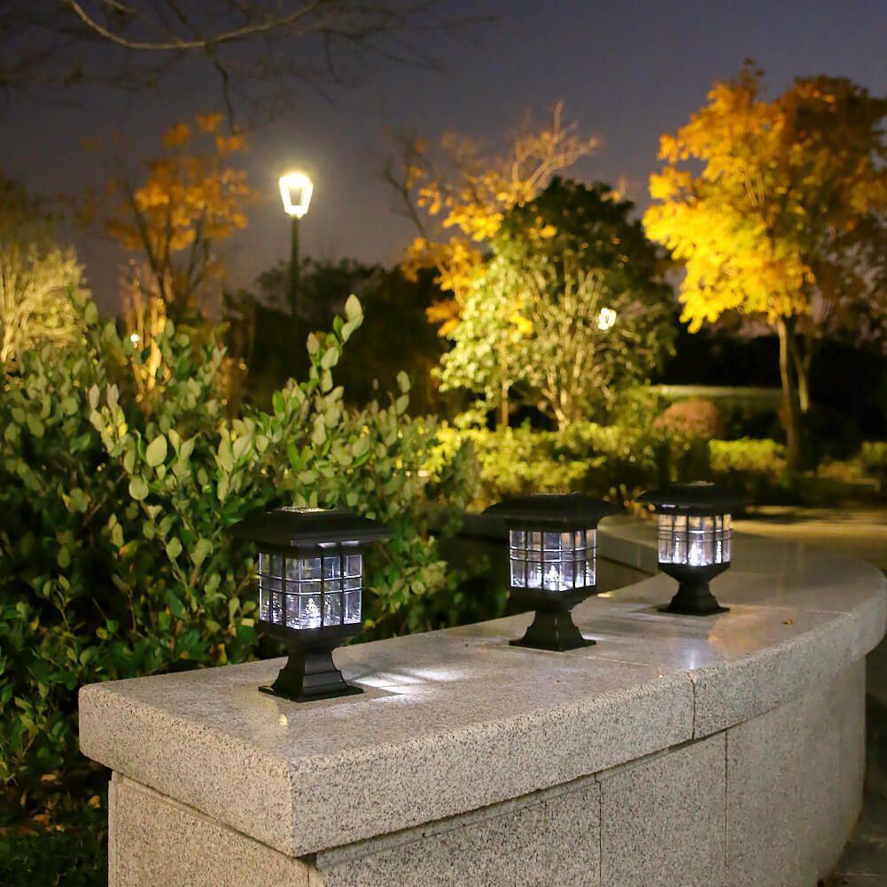 Square Lantern Lawn Ground Outdoor Light