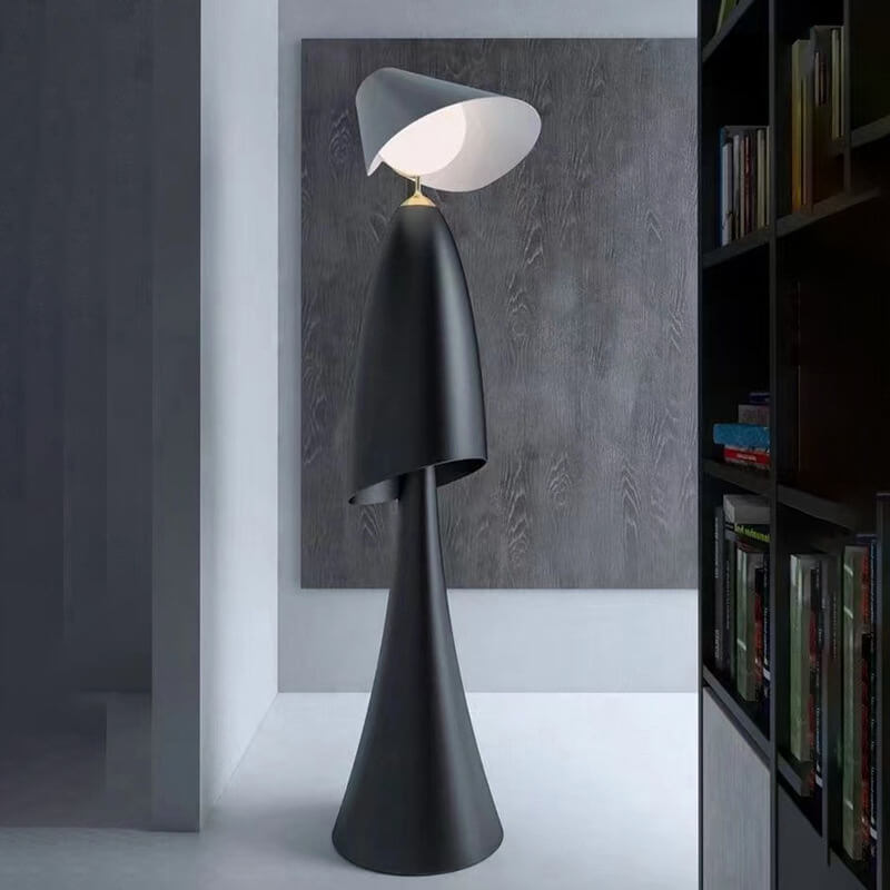 Human-Shaped Iron Glass Floor Lamp