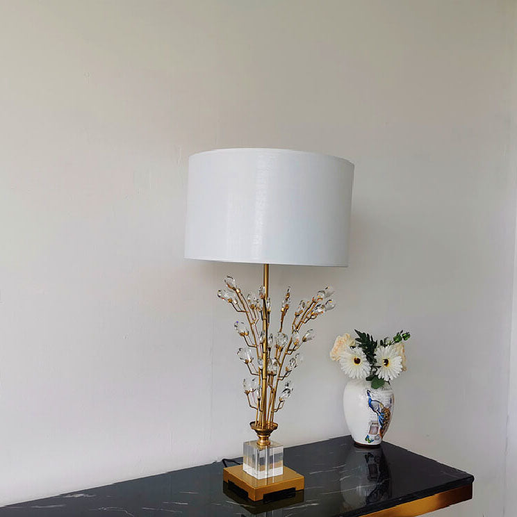 Tree Branch Round Quadrangle Table Lamp