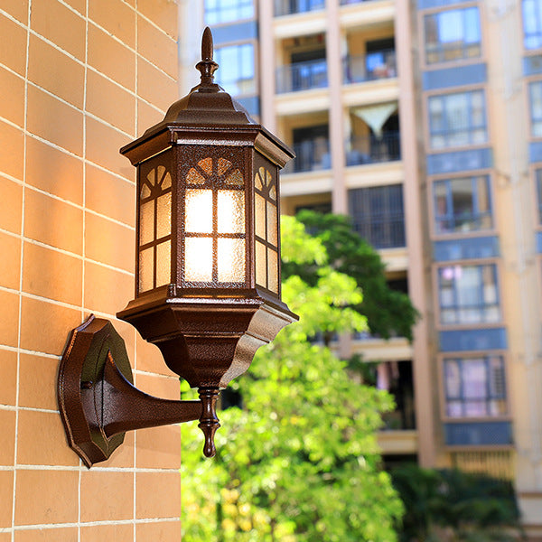 Aluminum Alloy Castle Design Outdoor Light