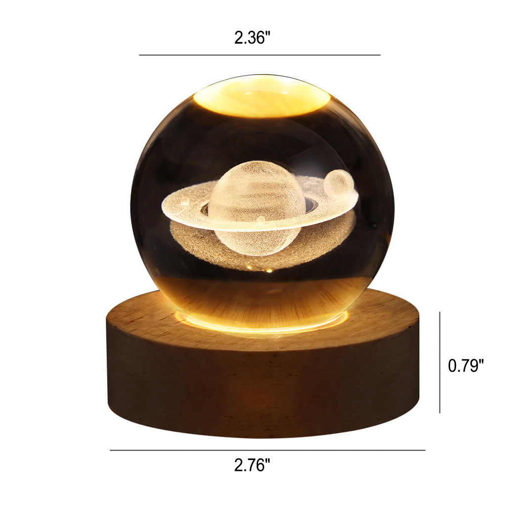 Star System Crystal Ball Table Lamp