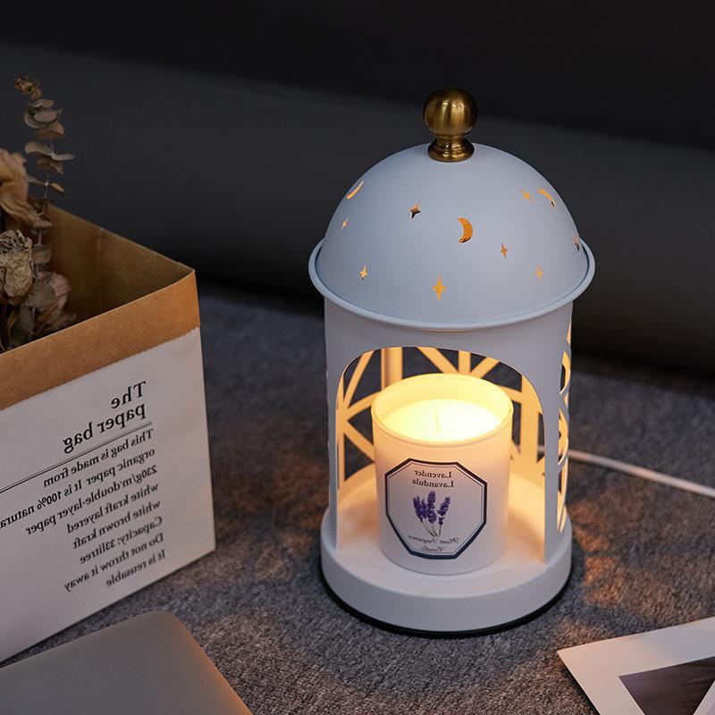 Castle Metal Aroma Melting Table Lamp
