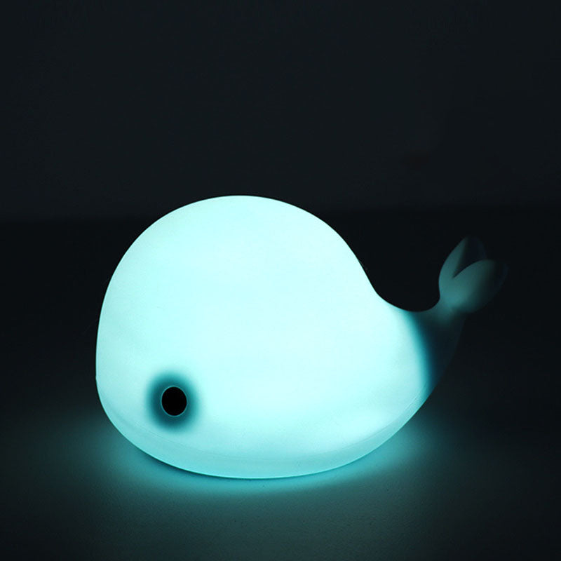 Whale Silicone Pat Night Table Lamp