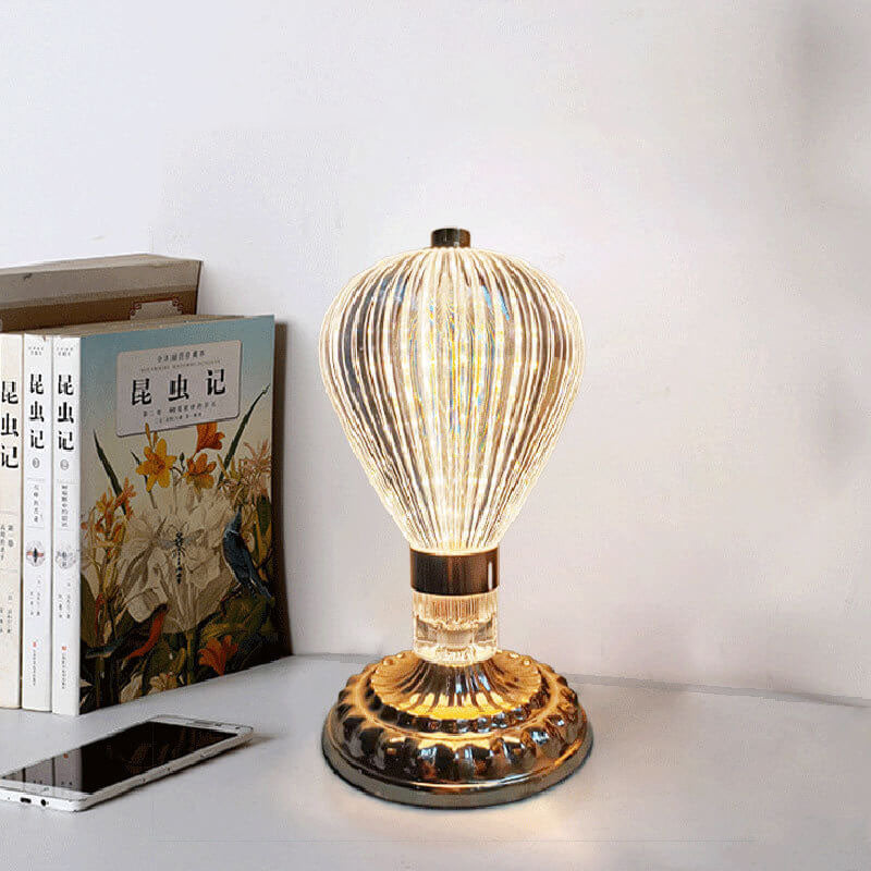 Hardware Acrylic Night Table Lamp