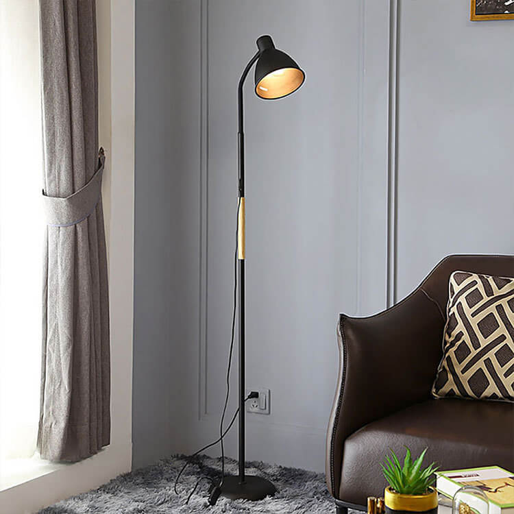 Nordic Minimalist Iron Cone Floor Lamp