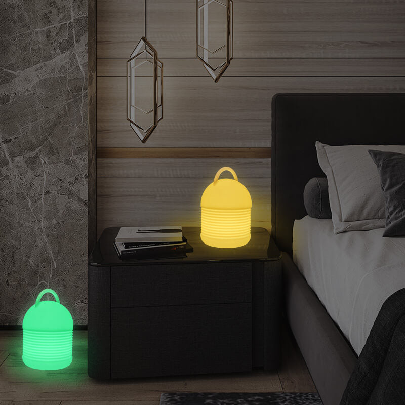 PE Portable Colorful Night Table Lamp
