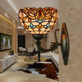 Flora Stained Glass Wall Lamp
