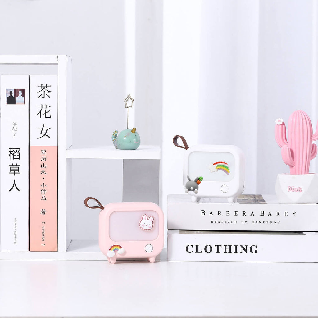Mini TV Night Table Lamp